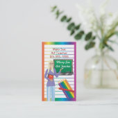 Visitekaartje (Staand voorkant)