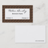 Visitekaartje (Voorkant / Achterkant)