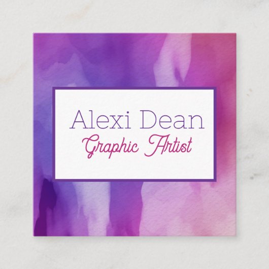 Visitekaartje (Voorkant)