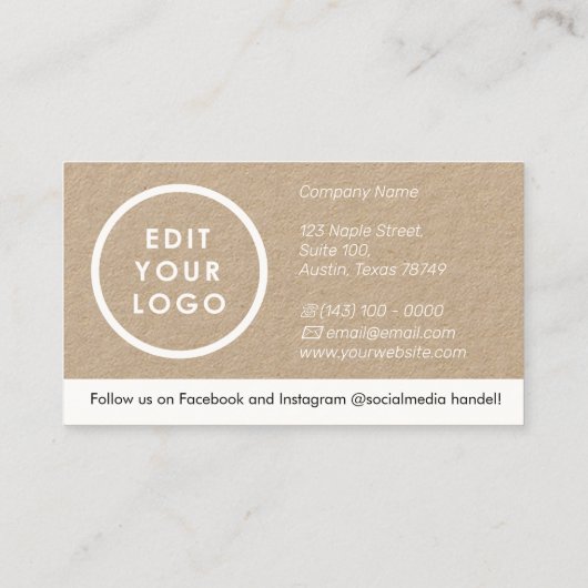 Visitekaartje (Achterkant)