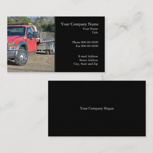 Visitekaartje (Voorkant / Achterkant)