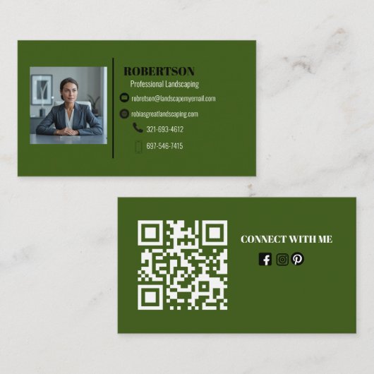 Visitekaartje (Voorkant / Achterkant)