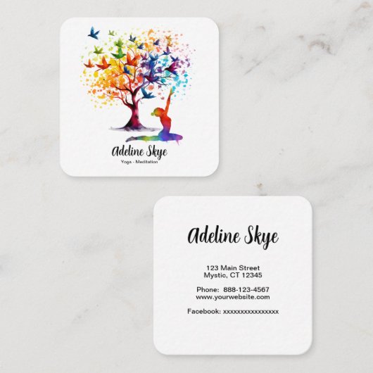 Visitekaartje (Voorkant / Achterkant)