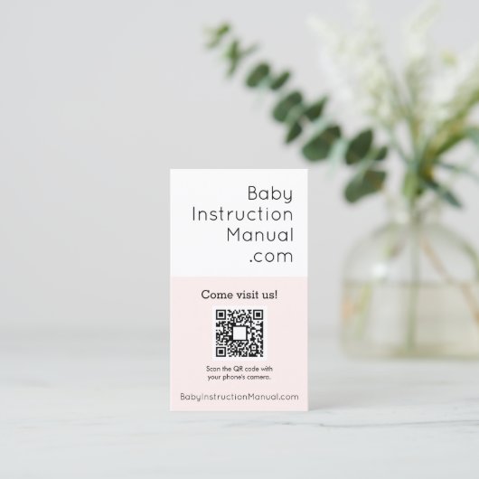 Visitekaartje (Staand voorkant)