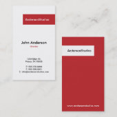 Visitekaartje (Voorkant / Achterkant)