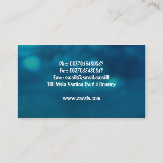 visitekaartje (Achterkant)