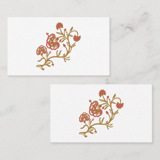 Visitekaartje (Voorkant / Achterkant)