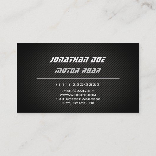 Visitekaartje (Achterkant)