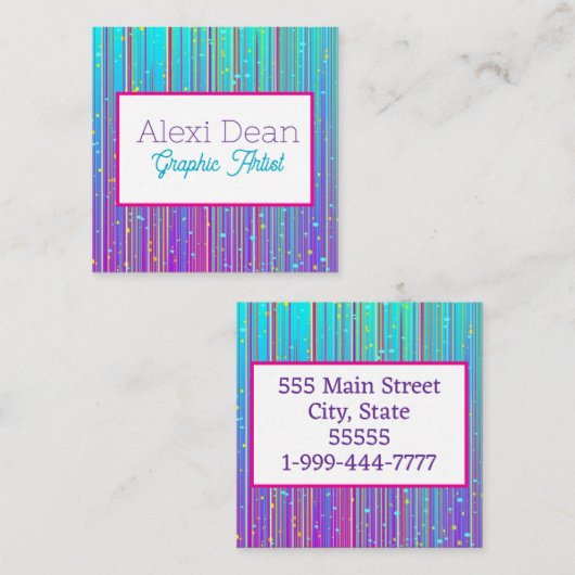 Visitekaartje (Voorkant / Achterkant)