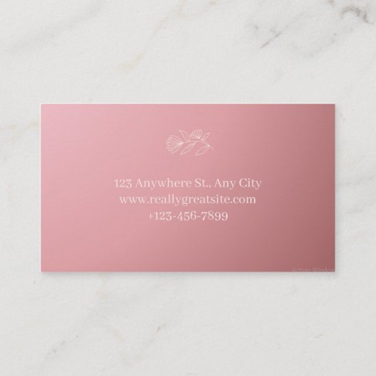 visitekaartje (Achterkant)