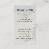  visitekaartje (Achterkant)