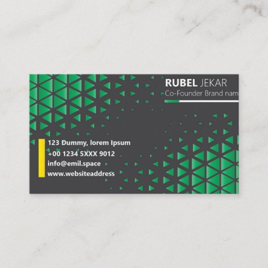 visitekaartje (Voorkant)