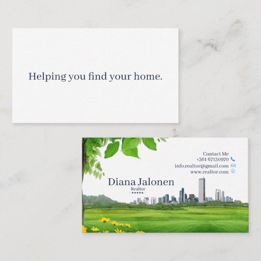 Visitekaartje (Voorkant / Achterkant)