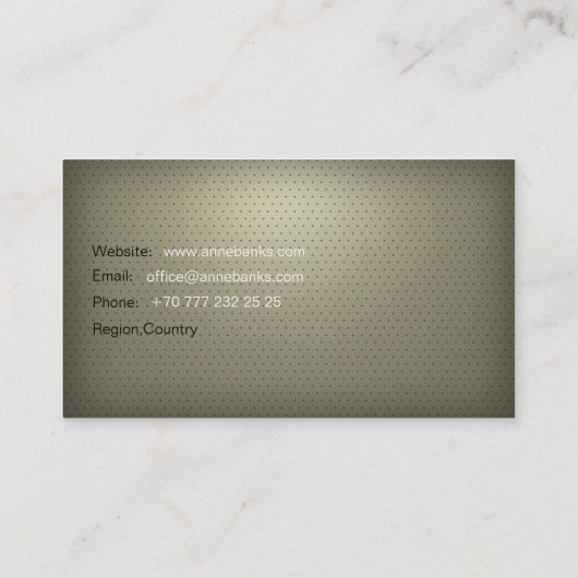 Visitekaartje (Achterkant)