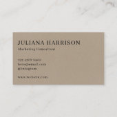 Visitekaartje (Achterkant)