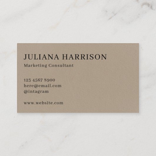 Visitekaartje (Achterkant)