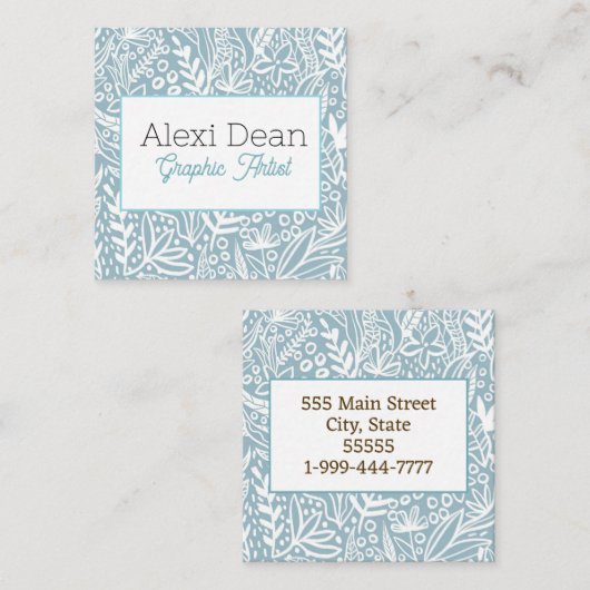 Visitekaartje (Voorkant / Achterkant)