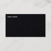 Visitekaartje (Achterkant)