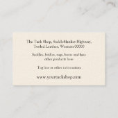 Visitekaartje (Achterkant)