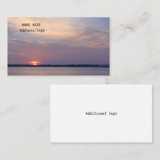 Visitekaartje (Voorkant / Achterkant)