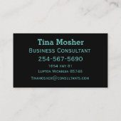 Visitekaartje (Achterkant)