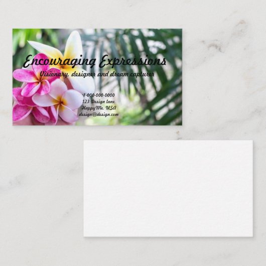 Visitekaartje (Voorkant / Achterkant)