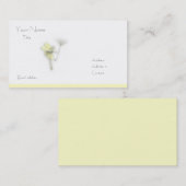 visitekaartje (Voorkant / Achterkant)