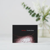 Visitekaartje (Staand voorkant)