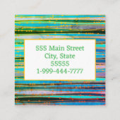 Visitekaartje (Achterkant)