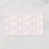 Visitekaartje (Achterkant)