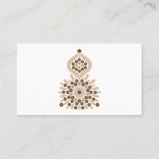 Visitekaartje (Achterkant)