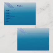 Visitekaartje (Voorkant / Achterkant)