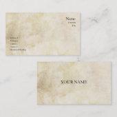  Visitekaartje (Voorkant / Achterkant)