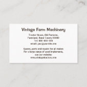  visitekaartje (Achterkant)