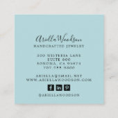 Visitekaartje (Achterkant)