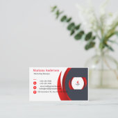 Visitekaartje (Staand voorkant)