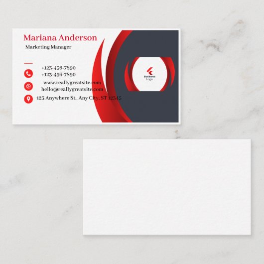 Visitekaartje (Voorkant / Achterkant)