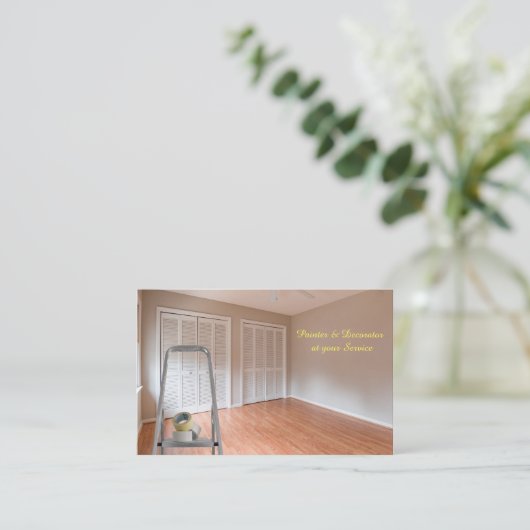 Visitekaartje (Staand voorkant)