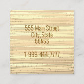 Visitekaartje (Achterkant)