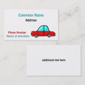 Visitekaartje (Voorkant / Achterkant)