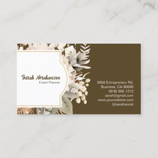 Visitekaartje (Achterkant)