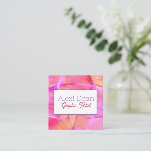 Visitekaartje (Staand voorkant)