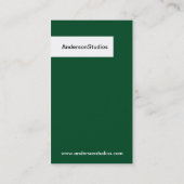 Visitekaartje (Achterkant)