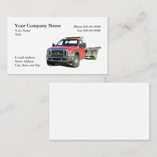 Visitekaartje (Voorkant / Achterkant)