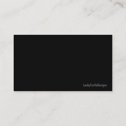 Visitekaartje (Achterkant)