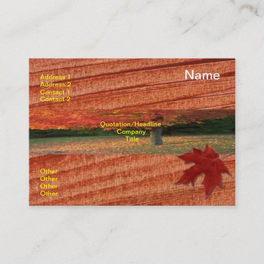 Visitekaartje (Voorkant)