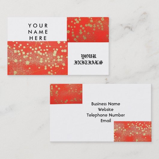 Visitekaartje (Voorkant / Achterkant)