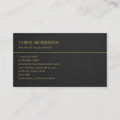 Visitekaartje (Achterkant)