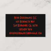 Visitekaartje (Achterkant)