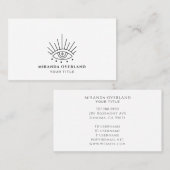 Visitekaartje (Voorkant / Achterkant)